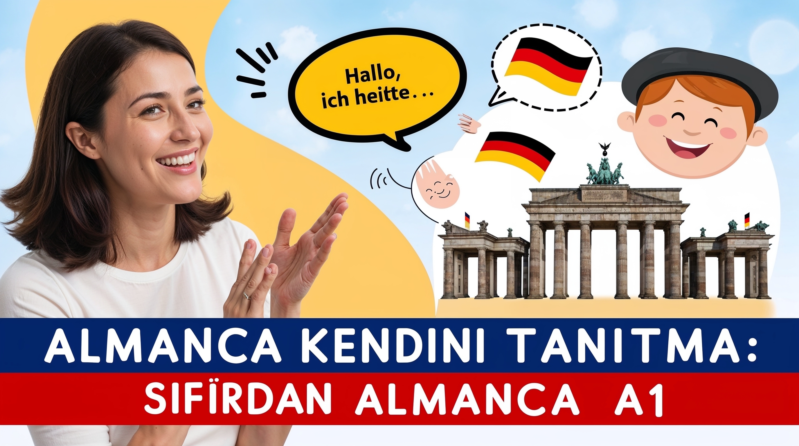 Almanca Kendini Tanıtma: Sıfırdan Almanca A1
