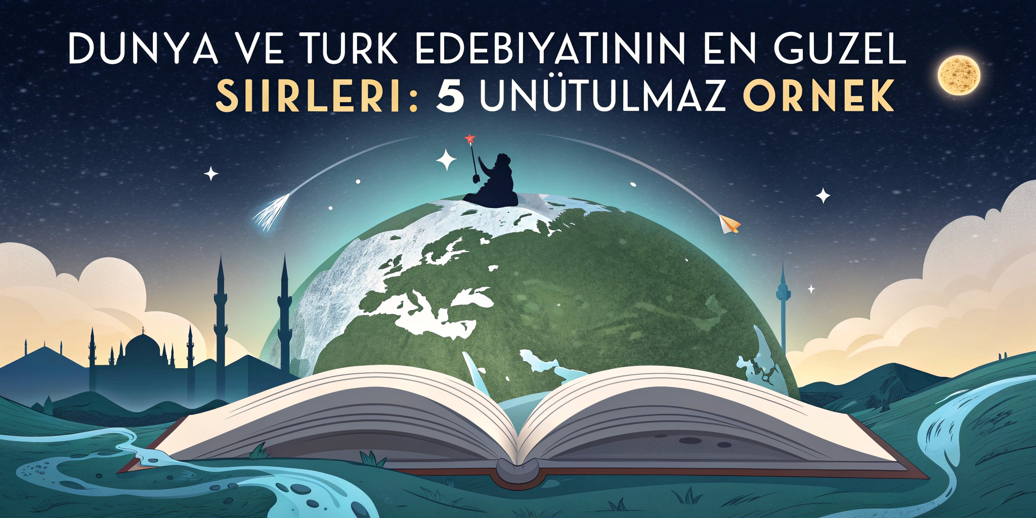 Dünya ve Türk Edebiyatının En Güzel Şiirleri: 5 Unutulmaz Örnek