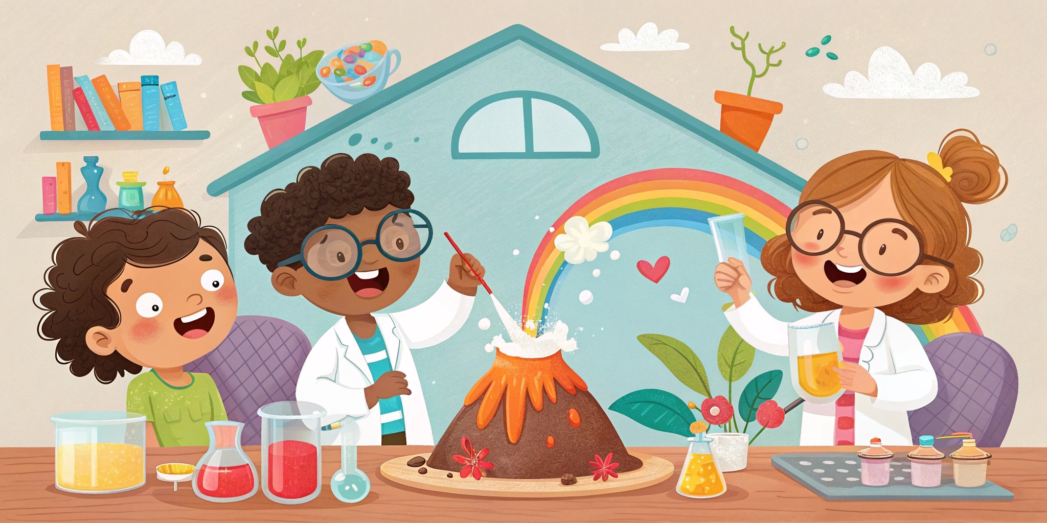 Ev Laboratuvarı: Çocuklarla Yapılabilecek Büyüleyici 12 Bilim Deneyi ile Çocuklara Bilimi Sevdirin