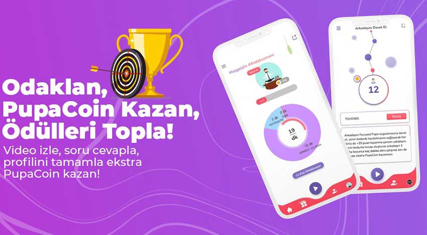 Focused Pupa: Odaklan, PupaCoin Kazan, Ödülleri Topla!