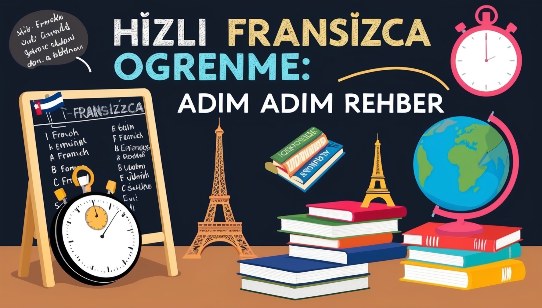 Hızlı Fransızca Öğrenme Rehberi: Adım Adım Başlangıç