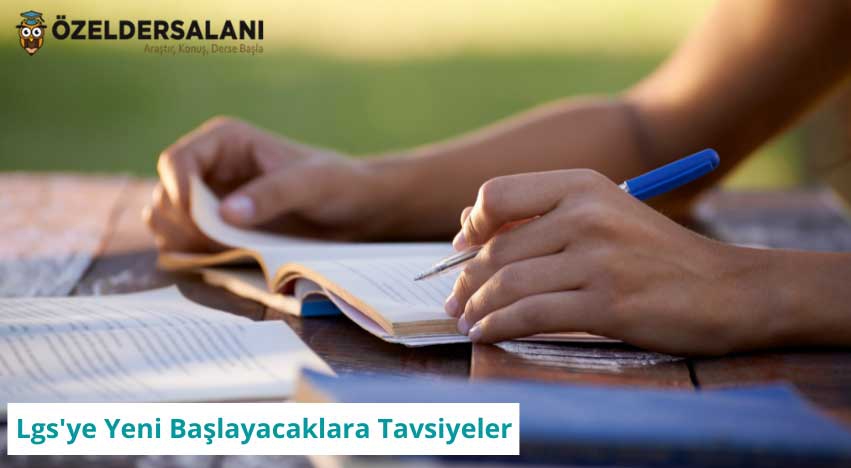 Lgs'ye Yeni Başlayacaklara Tavsiyeler